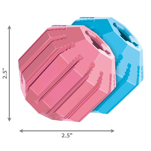 KONG Puppy Interactive Activity Ball Chew Toy for Young Dogs