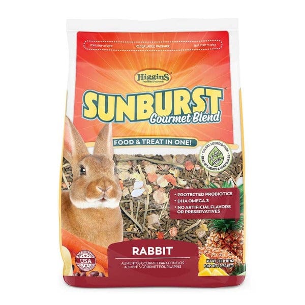 Sunburst Premium Gourmet Blend Rabbit Food for Optimal Health