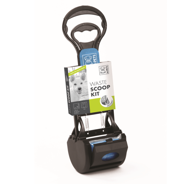 M-PETS Premium Waste Scoop Kit with 10 Refillable Bags