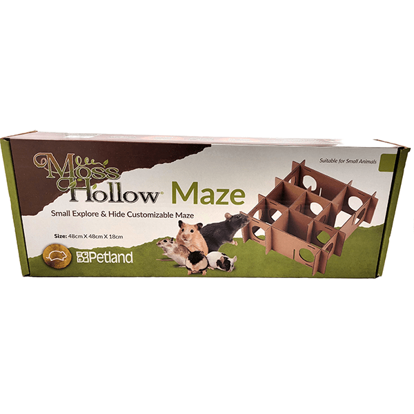 Small Animal Enrichment Moss Hollow Exploration Maze