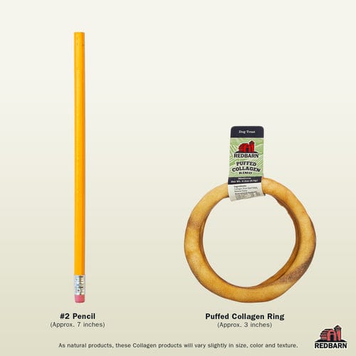 RedBarn High - Protein Puffed Collagen Ring Treat