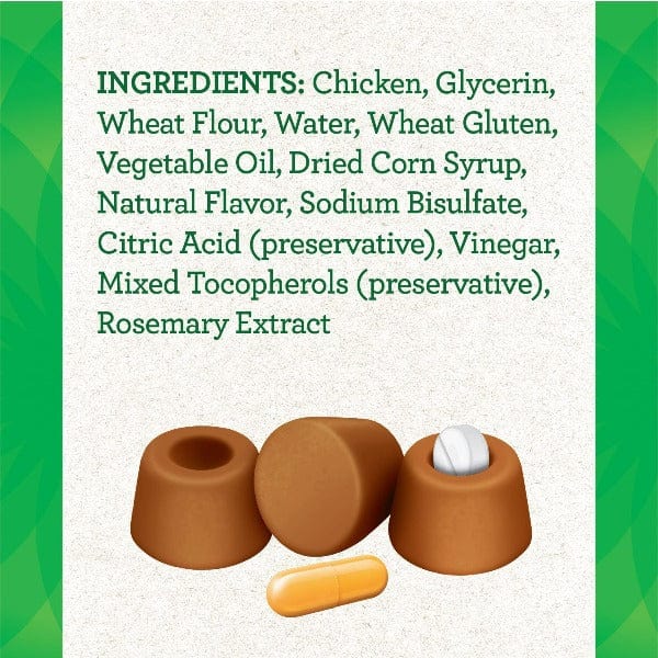 Feline Greenies Cat Treats with Chicken Flavour for Hiding Pills