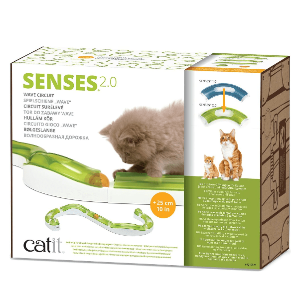 Catit Senses 2.0 Wave Circuit - An Ultimate Hunting Toy for Cats
