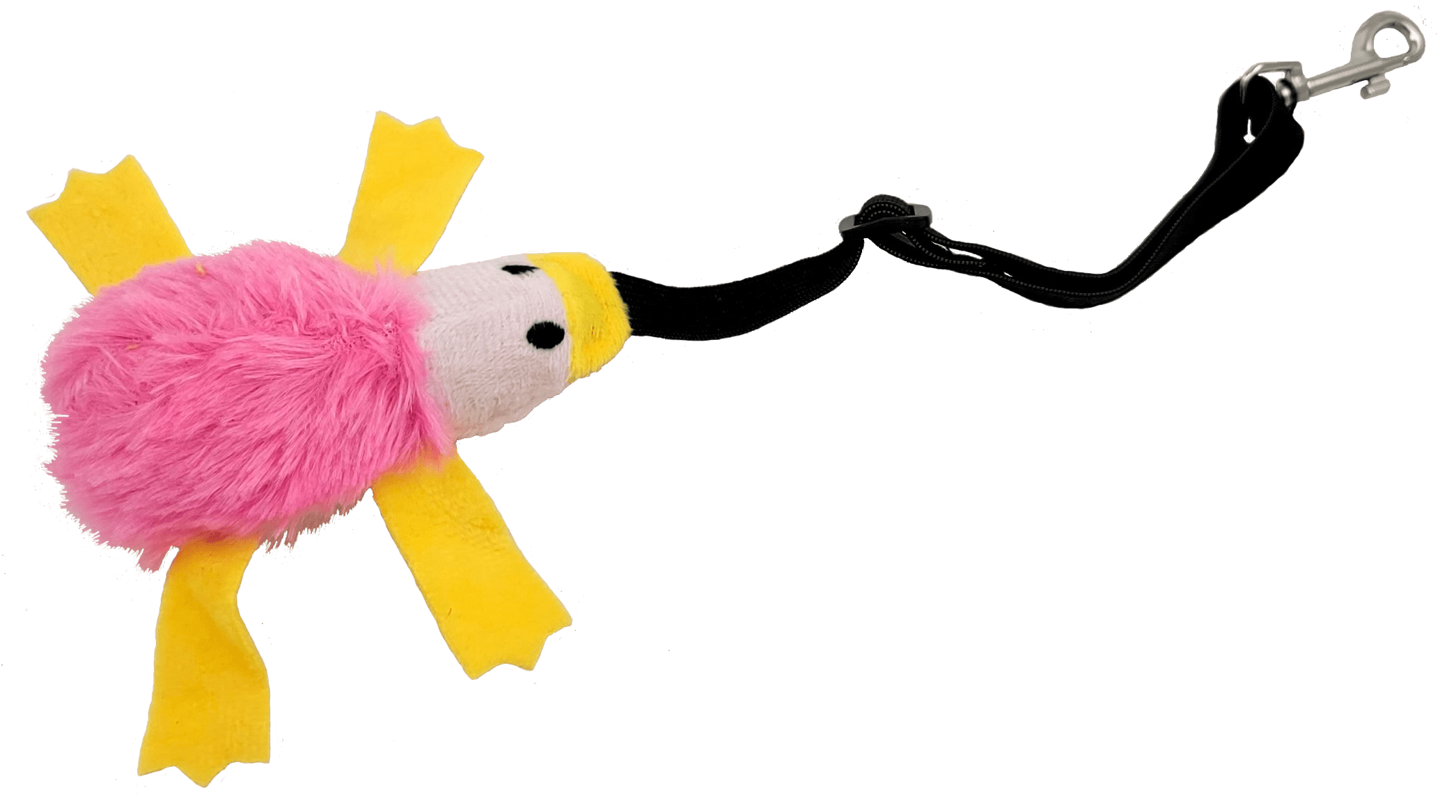 Moss Hollow Elastic Bungee Toy for Ferrets - A Fun Duck - Attached Plaything