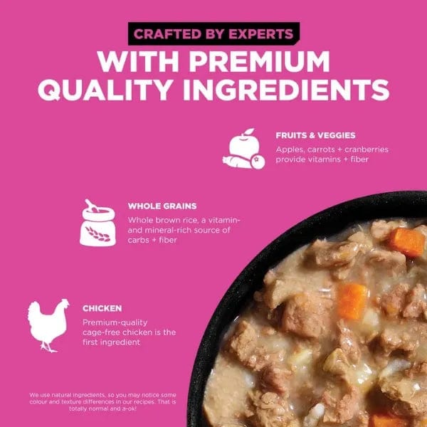 Go! Solutions Wet Minced Chicken Recipe Cat Food for Skin & Coat Care