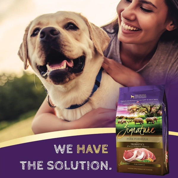 Zignature High - Quality Limited Ingredient Dry Dog Food with Pork Formula