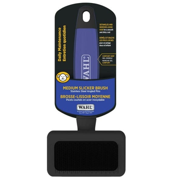 Wahl Professional Dog Grooming Slicker Brush for Optimal Coat Care