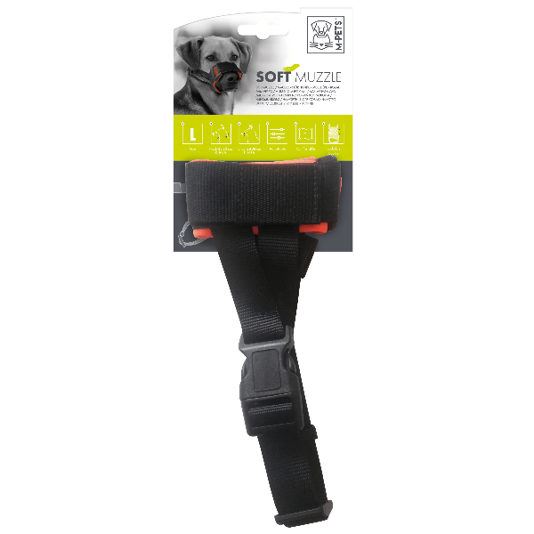 M-PETS Adjustable Soft Muzzle for Aggressive Dogs