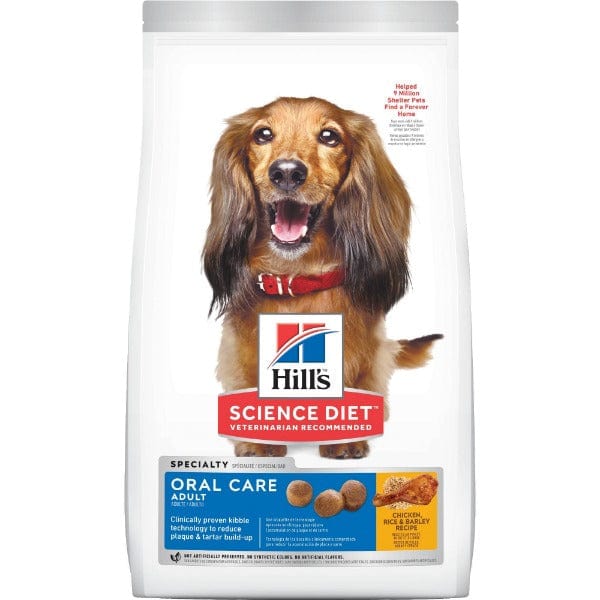 Hill's Science Diet Adult Dry Dog Food with Chicken for Oral Care