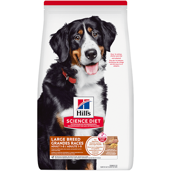 Hill's Science Diet Dry Dog Food for Adult Large Breeds - Lamb Meal and Brown Rice Recipe, 33 lb Bag