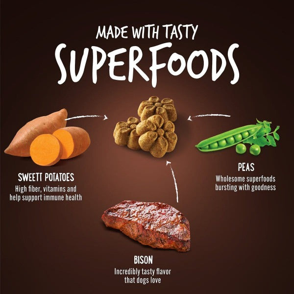 Fruitables Low - Calorie Mini Grilled Bison - Flavored Dog Training Treats
