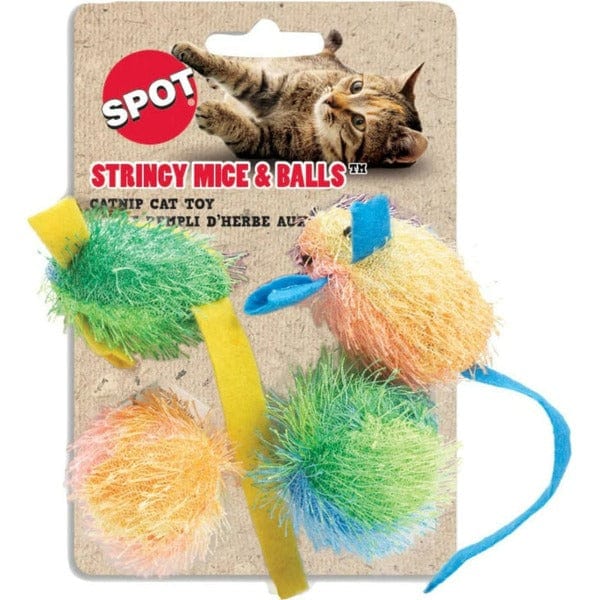 Spot Furry Mice and Balls Catnip-Enhanced Cat Toys for Endless Fun