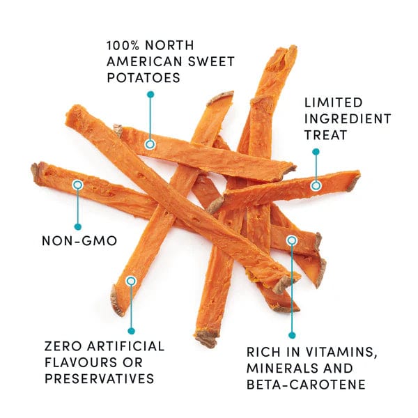 Crumps' Naturals All - Natural Sweet Potato Fries, a Delicious Dog Treat for Small Dogs and Puppies (Special Order)