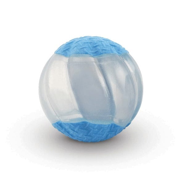 Large 2-Pack Glow-in-the-Dark Zeus Duo Ball Toy with Squeaker