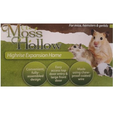 Moss Hollow Vibrant Highrise Expansion Home for Small Pets