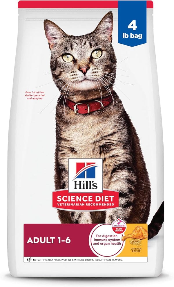Hill's Science Diet High - Quality Adult Chicken Recipe Dry Cat Food