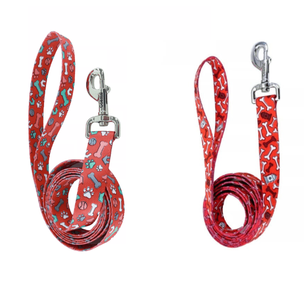 Stylish Dog Walking Leash with Colorful and Fade-Resistant Patterns