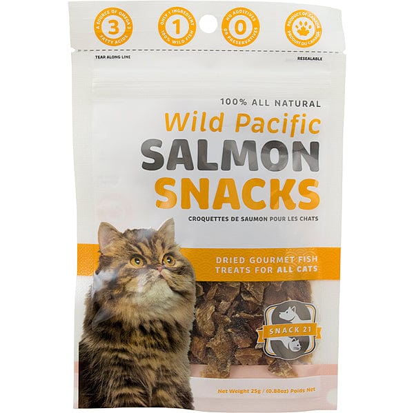 Delicious 21 Salmon Cat Snacks - A Premium Treat for Your Feline Friends