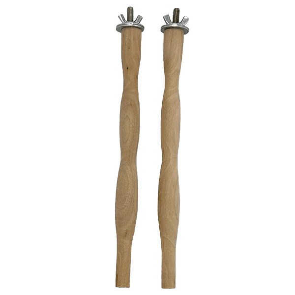 Ergonomic Bird Perches for Tweeters with Multiple Sizes
