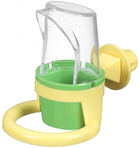 JW Insight Transparent Clean Bird Feed and Water Cup with Easy Installation