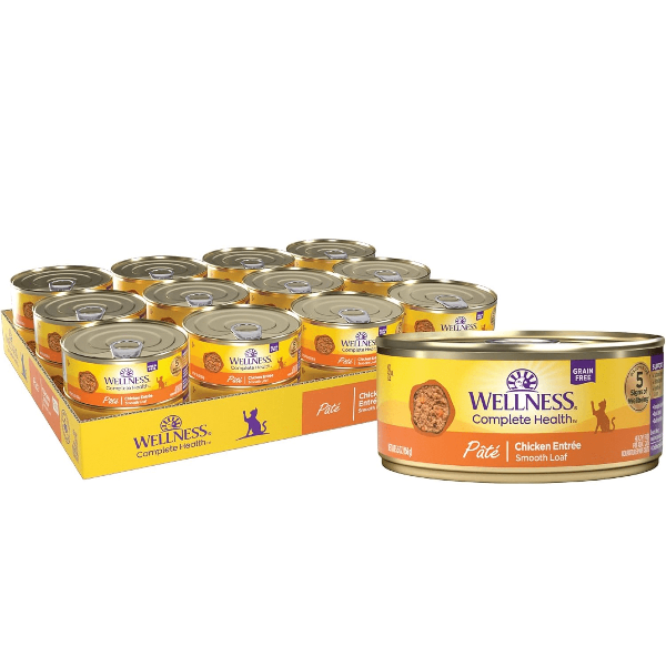 Wellness Complete Health 5.5oz Grain-Free Canned Chicken Entree Cat Food