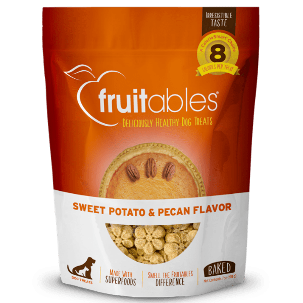 Fruitables Oven-Baked Sweet Potato & Pecan Low-Calorie Dog Treats