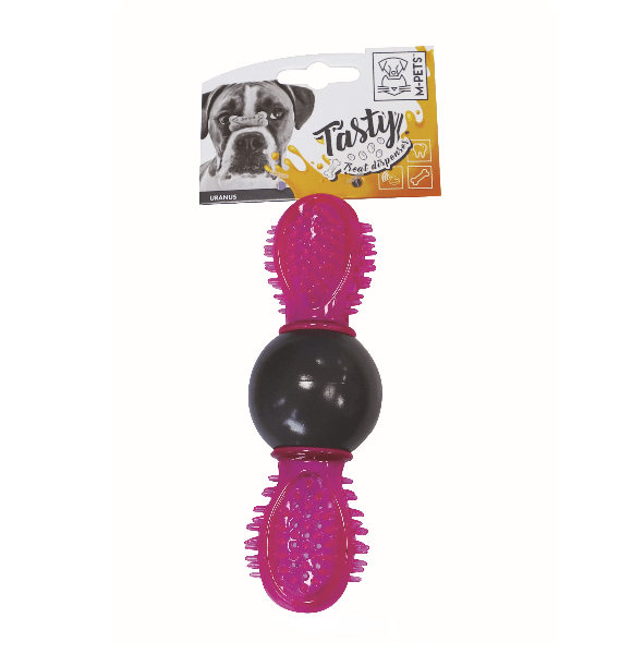 M-PETS Uranus Interactive Dog Treat Dispensing Toy for Small Breeds