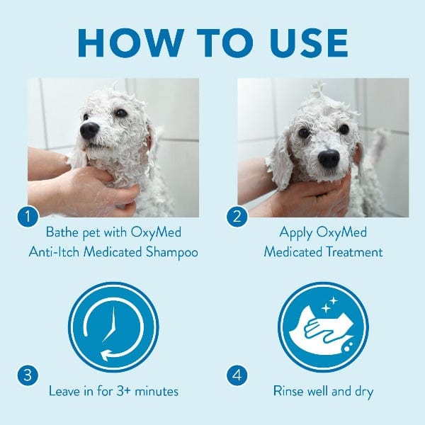 Tropiclean OxyMed Medicated Oatmeal Treatment for Pets - A Powerful Skin Care Solution