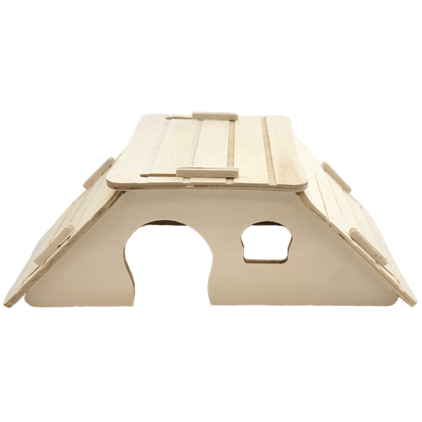 Cozy and Easy - Assemble Moss Hollow Bridge & Hideaway for Small Rodents