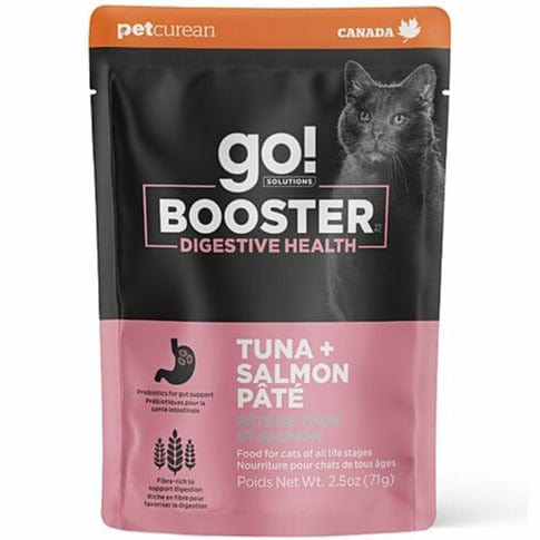Go! Solutions Digestive Health Booster Tuna + Salmon Pate Wet Cat Food