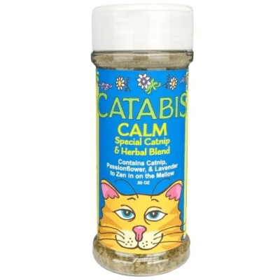 Multipet Catabis Calming Catnip Blend Shaker for Feline Relaxation