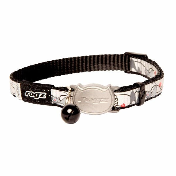 Rogz Reflective Cat Collar with Safety Release Feature for Enhanced Visibility and Everyday Use