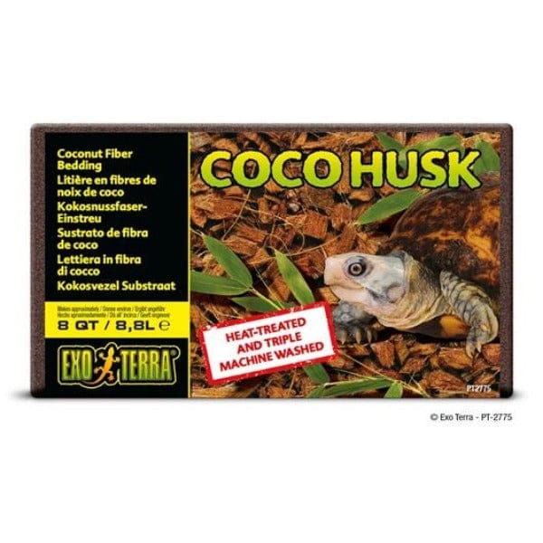 Exo Terra 100% Natural Biodegradable Coco Husk Brick for Terrariums
