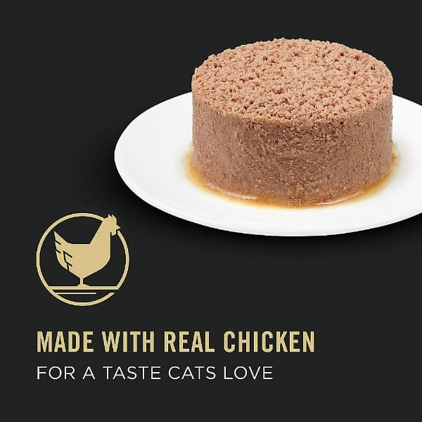 Purina Pro Plan 85g Canned Hairball Control Chicken Gravy Cat Food for Adults