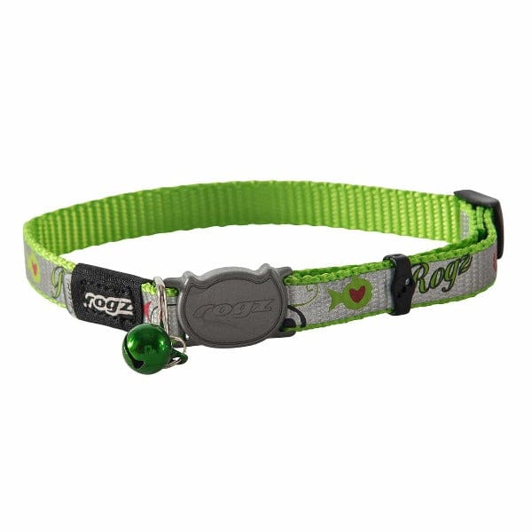 Rogz Reflective Cat Collar with Safety Release Feature for Enhanced Visibility and Everyday Use