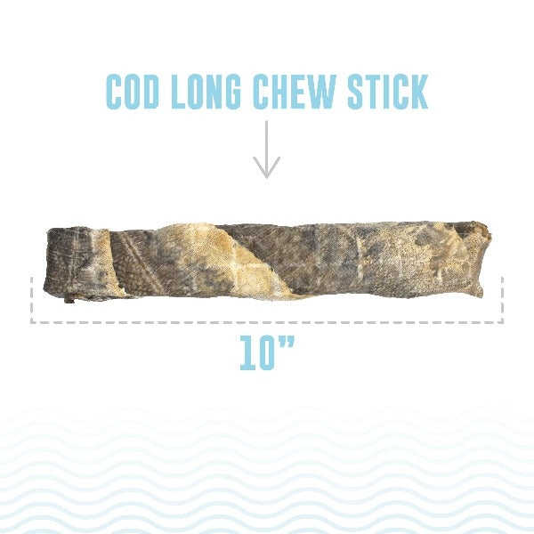 Icelandic Handmade Cod Skin Chew Sticks for Dogs - Special Order