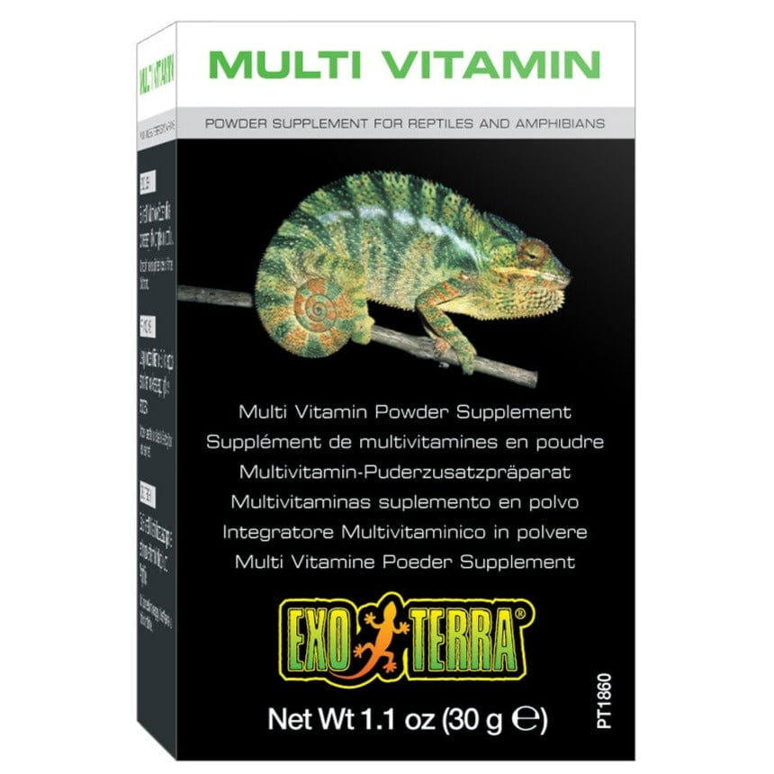 Exo Terra High - Quality Multi - Vitamin Powder Supplement for Reptiles and Amphibians