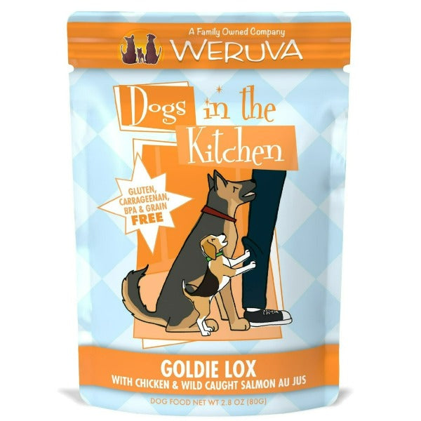 Goldie Lox Pouch Dog Food from Dogs in the Kitchen - A Delectable Meal for Canine Companions