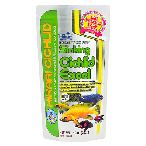 Hikari Premium Sinking Cichlid Excel Mini Pellet Fish Food