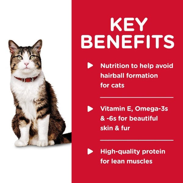 Hill's Science Diet Adult Canned Cat Food - Savory Chicken for Hairball Control