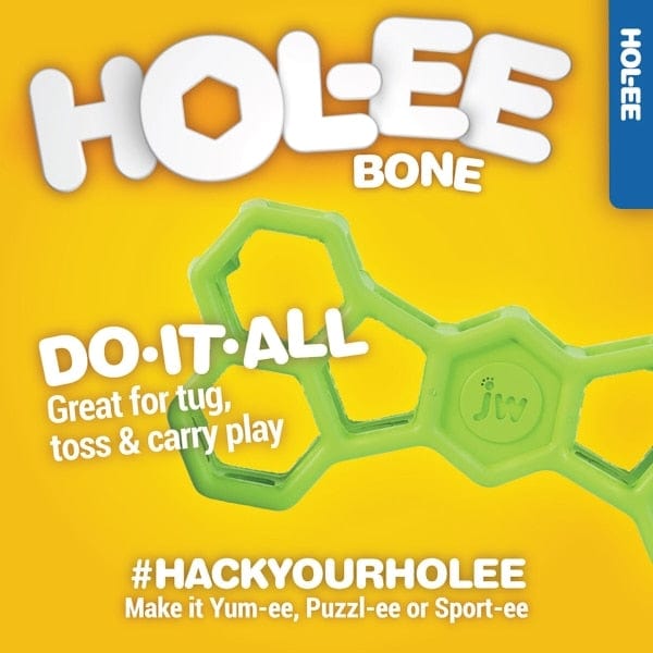 JW Hol-ee Bone Interactive Dog Chew and Fetch Toy