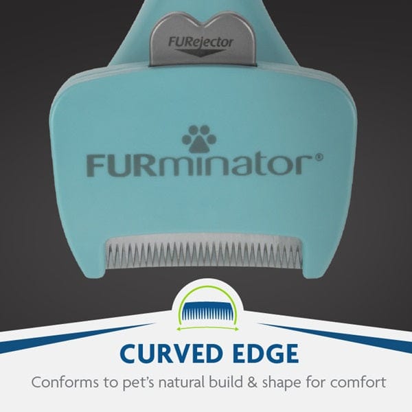 FURminator Small-sized DeShedding Tool for Long-haired Cats
