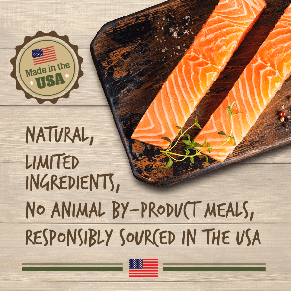 USA-Sourced Wildly Natural Whole Alaskan Salmon Jerky Dog Treats