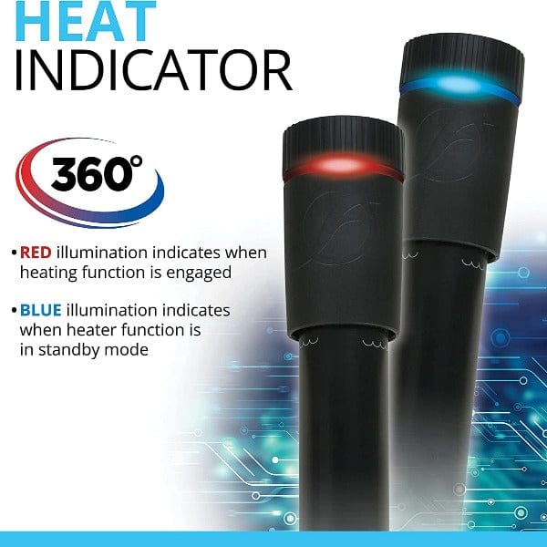 Fluval T Series Electronic Submersible Aquarium Heaters with Multiple Safety Features