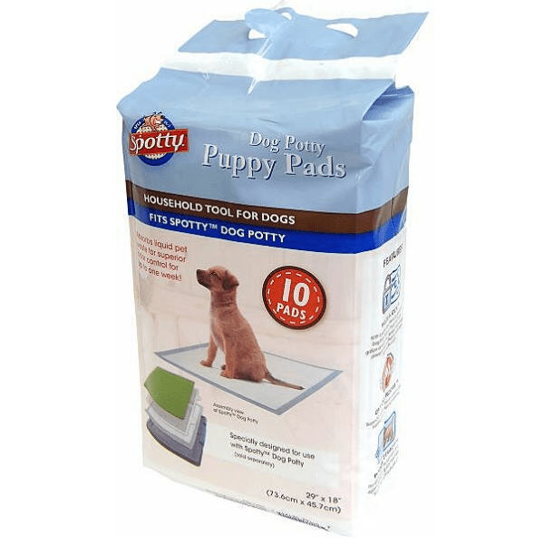 Super Absorbent Spotty Puppy Potty Pads for Indoor Dogs