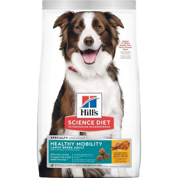 Hill's Science Diet Adult Large Breed Chicken Recipe Dry Dog Food for Healthy Mobility, 30lb