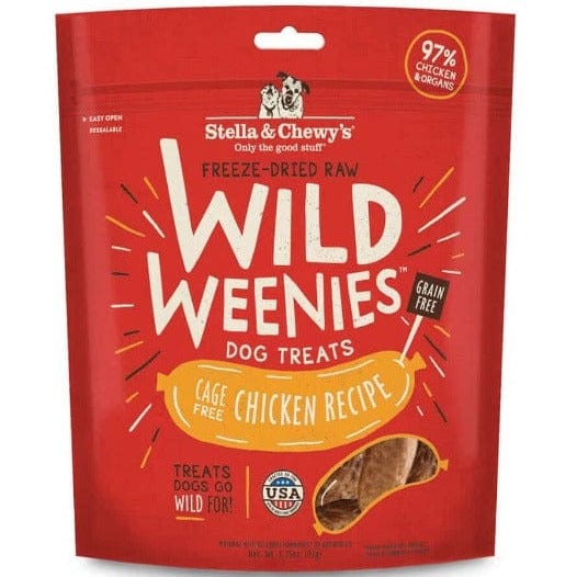 Stella & Chewy's All - Natural Grain - Free Chicken Wild Weenies Dog Treats