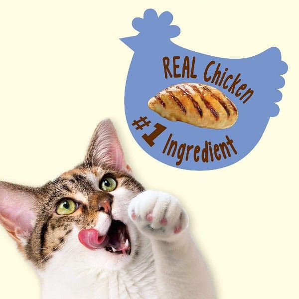 Friskies Naturals Gourmet Party Mix Cat Treats with Real Meat