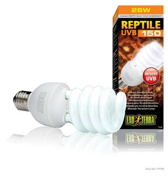 Exo Terra High - Output Reptile UVB150 Bulb for Desert Reptiles