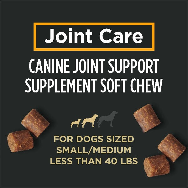 Purina Pro Plan Veterinary Joint Care Soft Chew Supplements for Small and Medium Sized Dogs